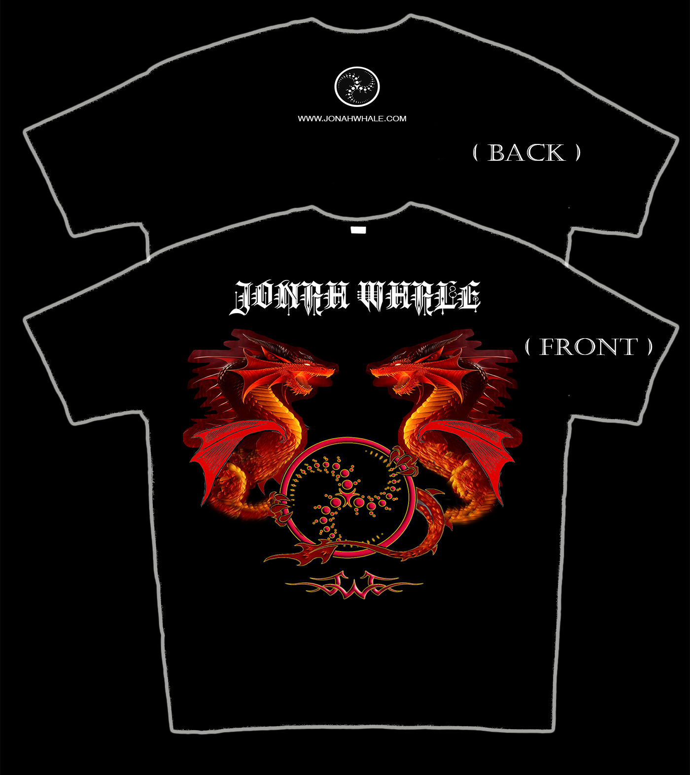 Jonah Whale Dragon T-shirt